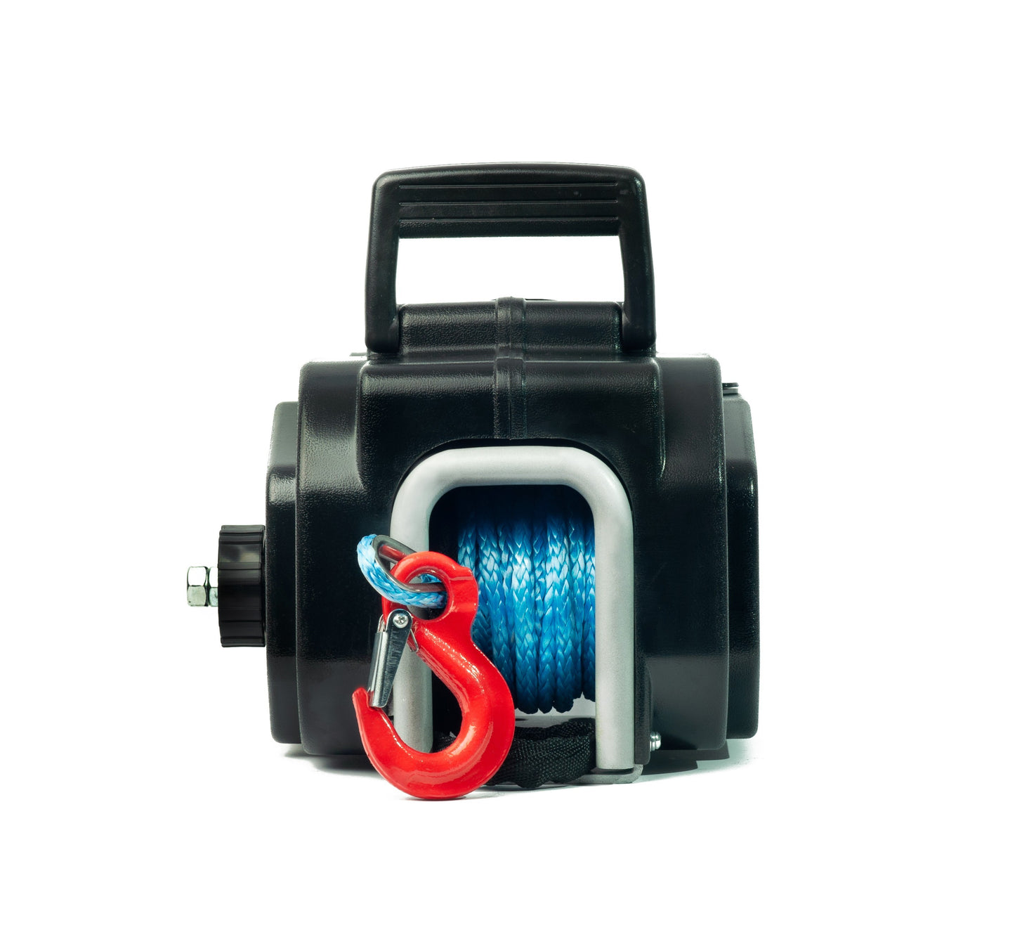 Portable winch syntethetic rope 6000lbs