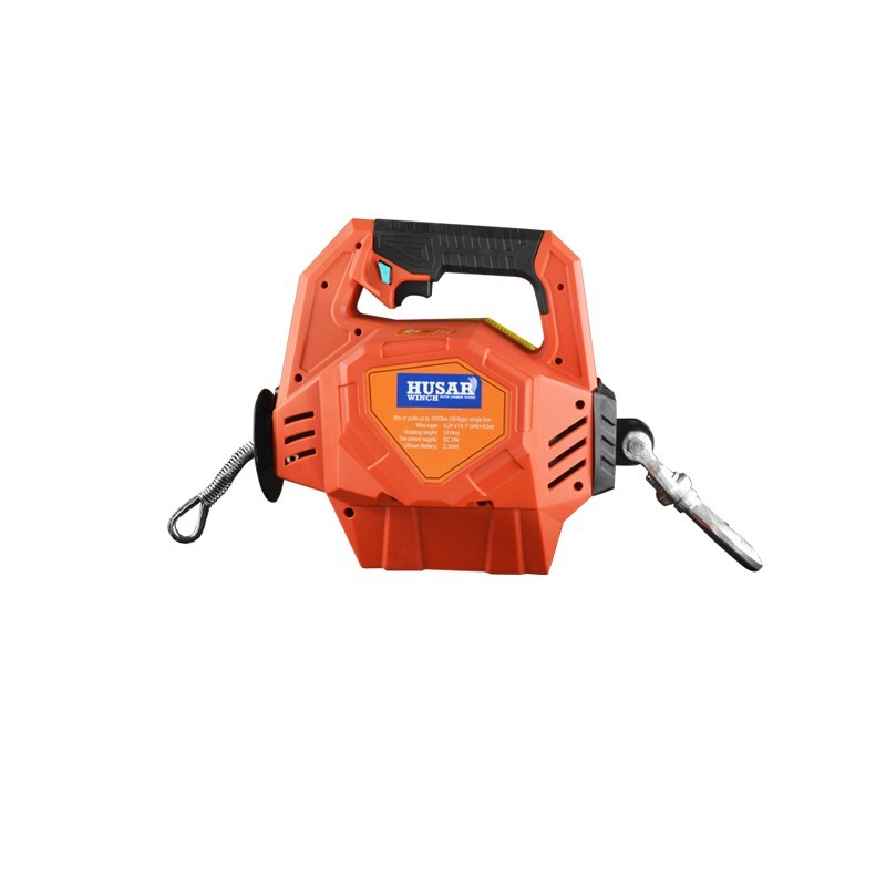 Portable battery winch 1000 lbs