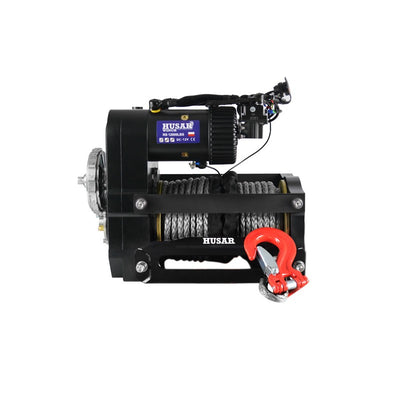 BST RS 12000 Lbs 12V with synthetic rope, Twin motor