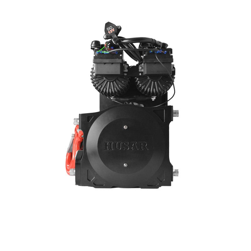 BST RS 12000 Lbs 12V with synthetic rope, Twin motor