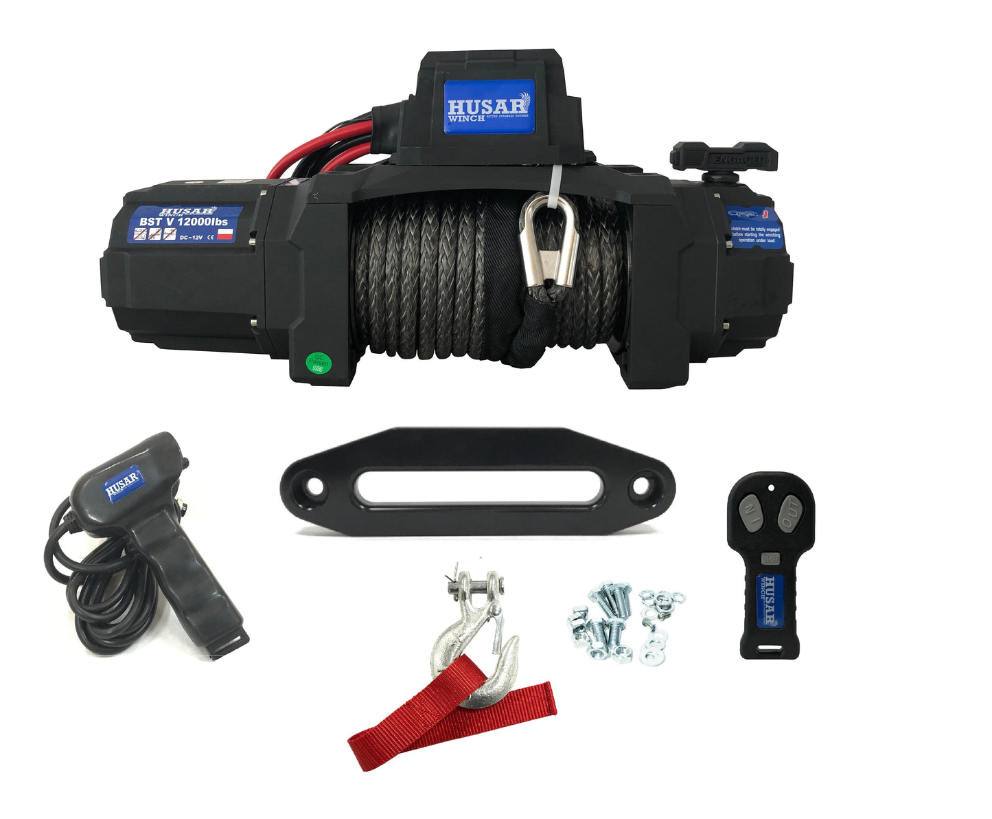 BST V12000 LBS SYNTHETIC ROPE