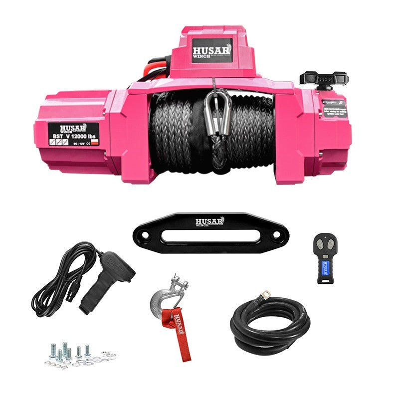 BST V12000 LBS SYNTHETIC ROPE PINK