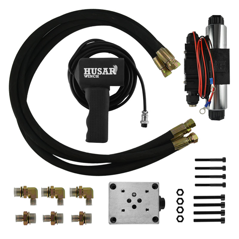 Control set to hydraulic winch 24V