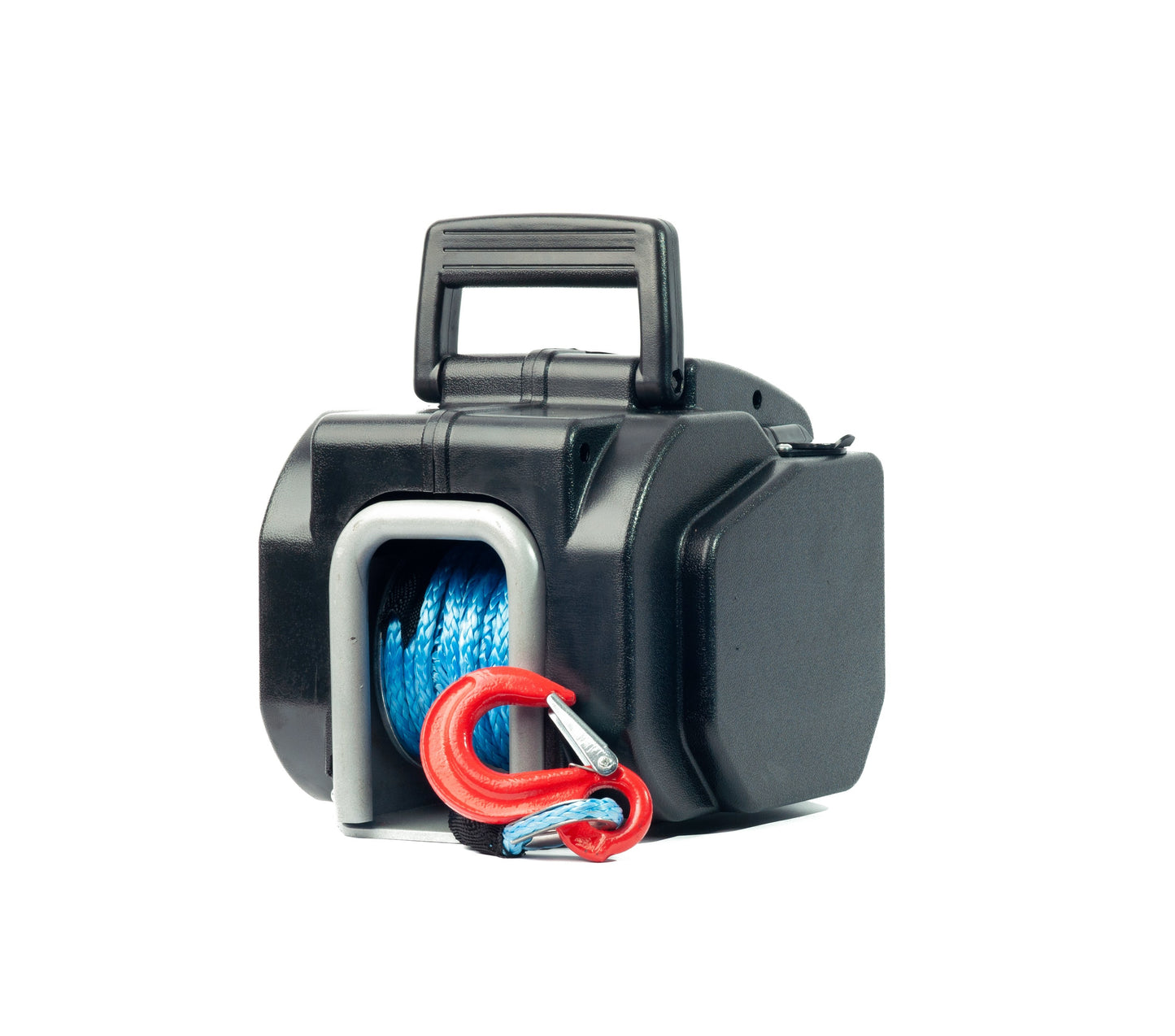 Portable winch syntethetic rope 6000lbs