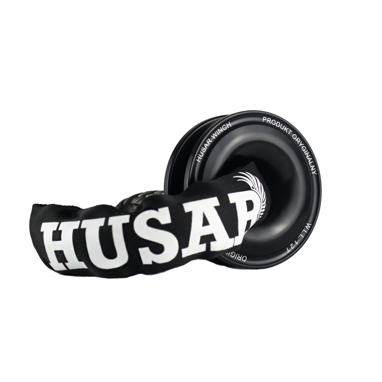Soft synthetic shackle and recovery ring set